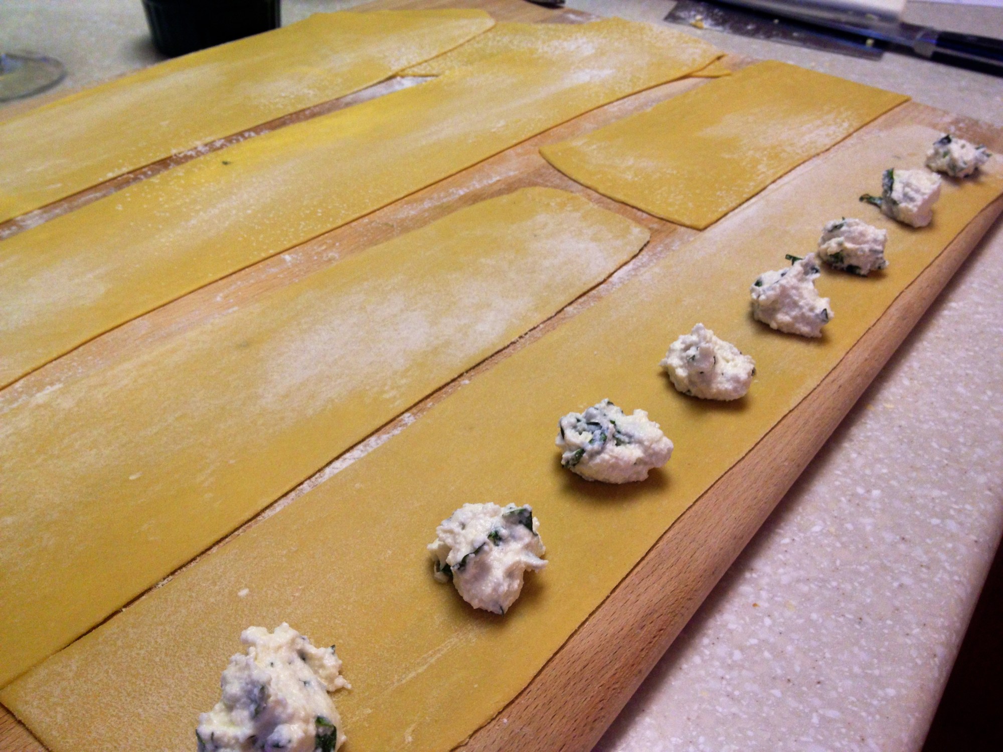 The art of making homemade ravioli
