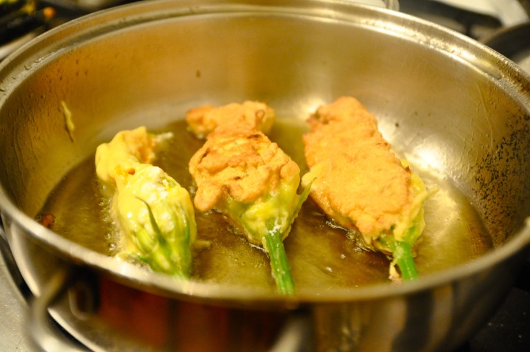 Amazing Stuffed Zucchini Blossoms