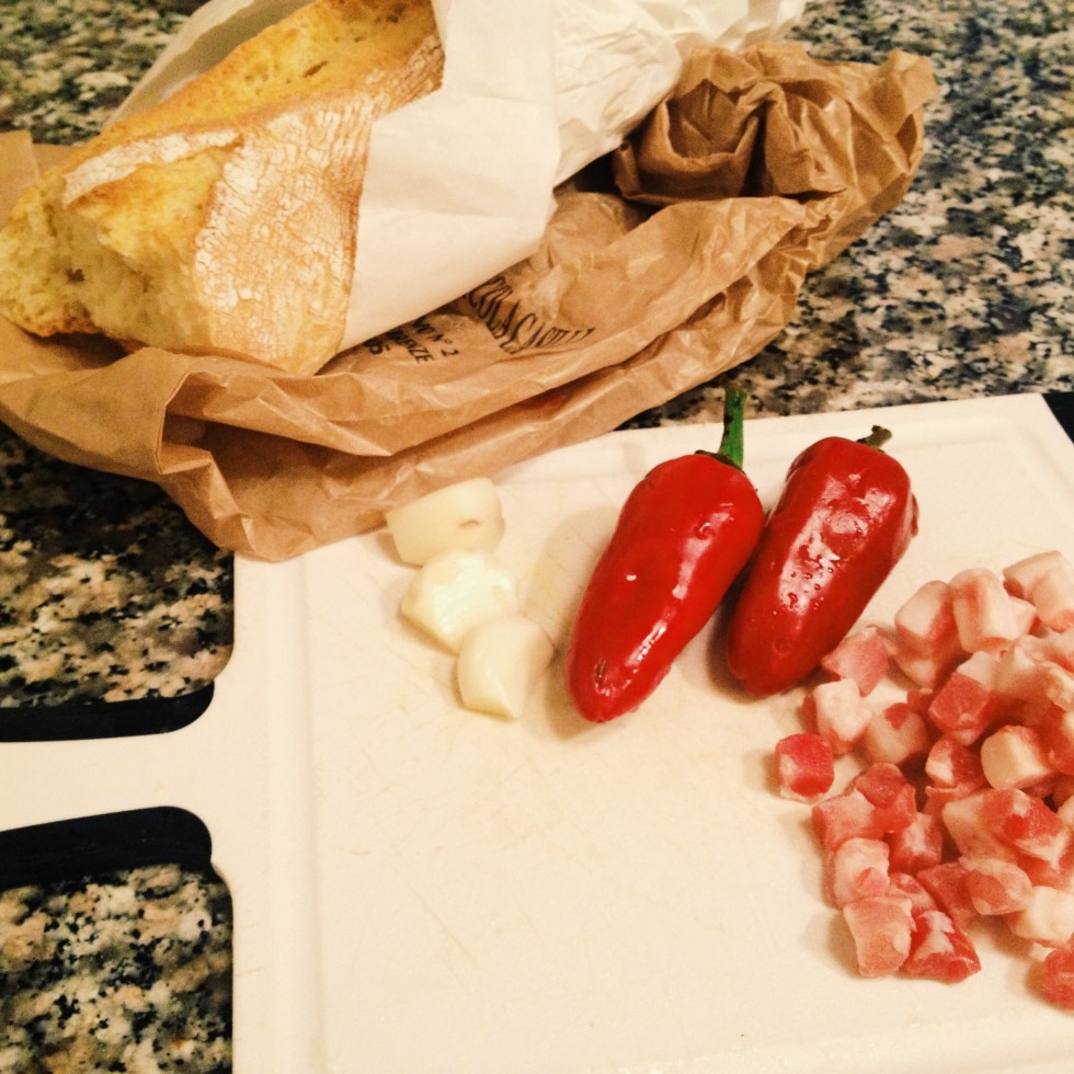 Cannelini and Pancetta Soup