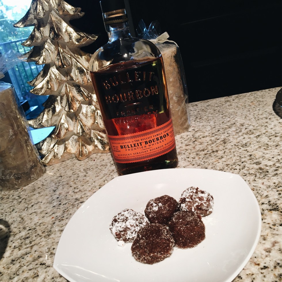 Boozy Bourbon Balls - Holiday Treat