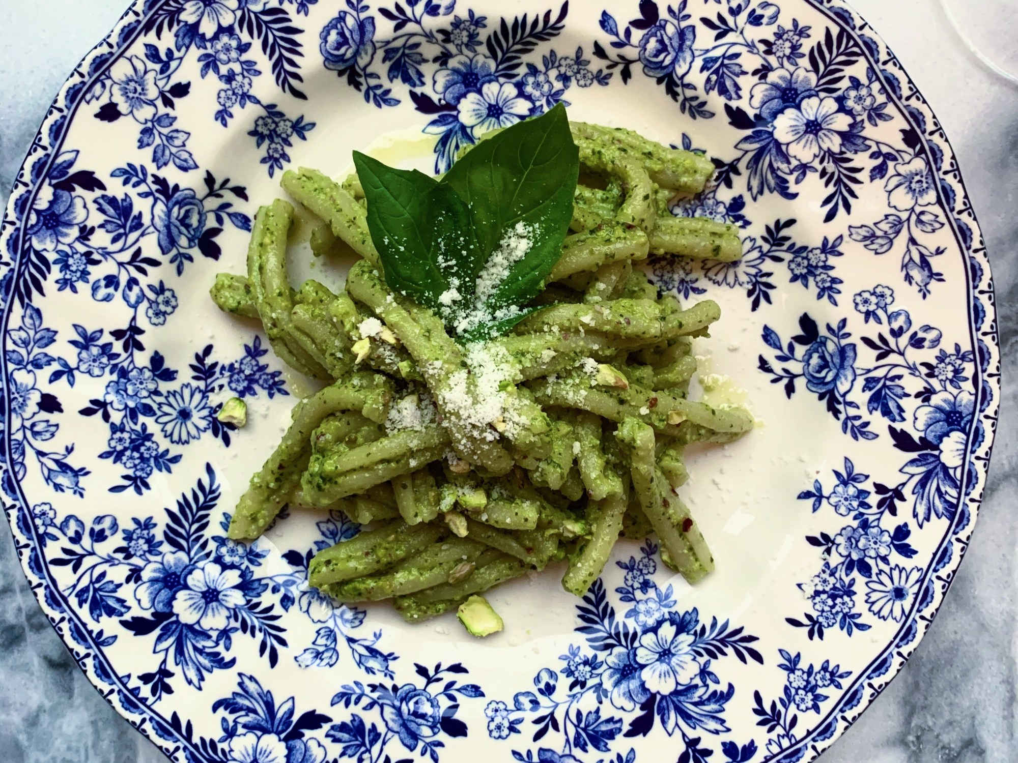 Simple Pistachio Pesto Pasta