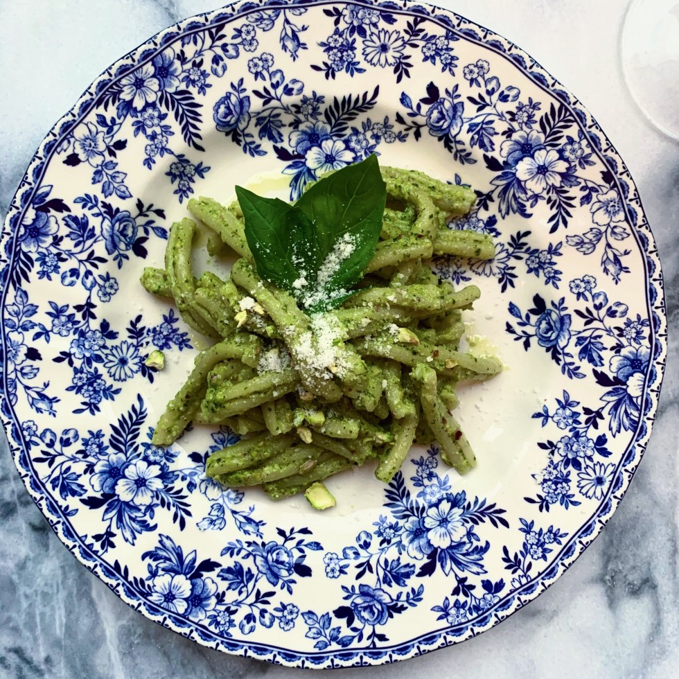 Simple Pistachio Pesto Pasta