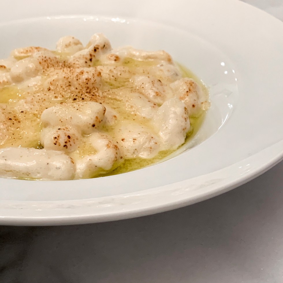 Homemade Truffle Gnocchi