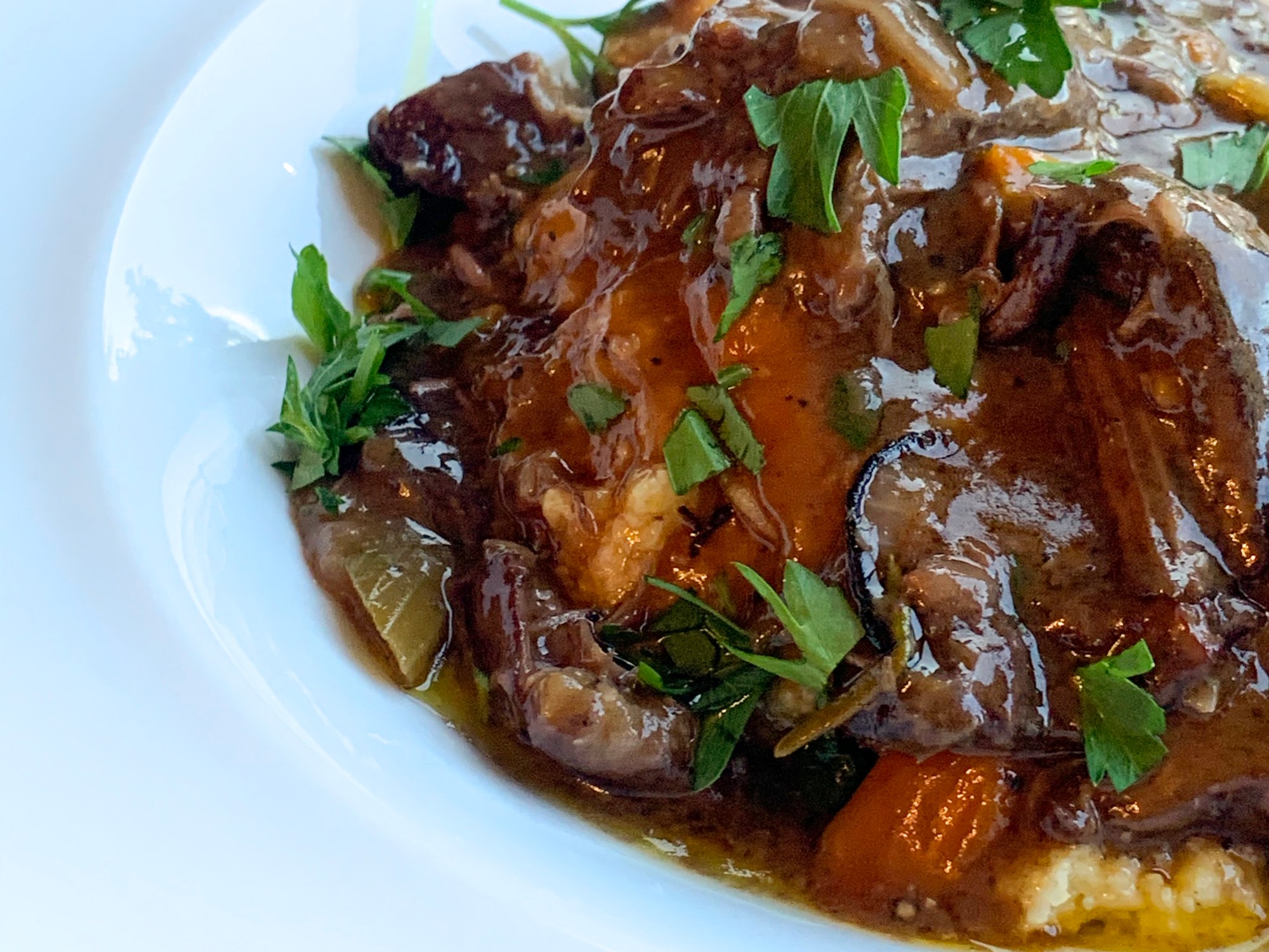 Red Wine Brasied Short Ribs